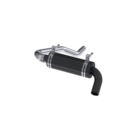 MBRP Exhaust AT-8108P - Honda ATV. Slip-on system w/Performance Muffler. USFS Approved.