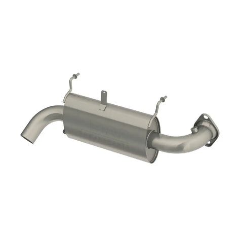MBRP Exhaust AT-9522SP - Sport Series Polaris Oval Slip-on Muffler.