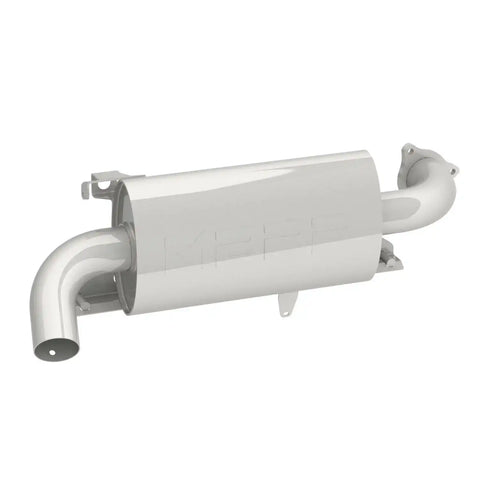 MBRP Exhaust AT-9524SP - Sport Series Polaris Oval Slip-on Muffler.