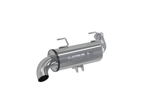 MBRP Exhaust AT-9525PT - Performance Series 5 Polaris Slip-on Muffler.