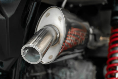 MBRP Exhaust AT-9301SP - Sport Series Kawasaki Single Slip-on Muffler.
