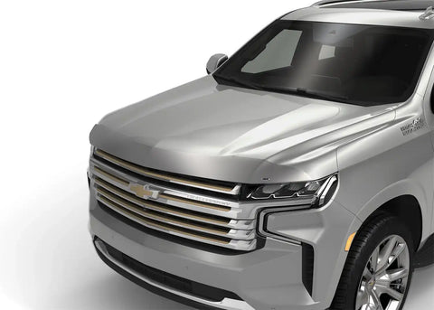 Auto Ventshade (AVS) 622177 - Aeroskin Hood Protector Chrome