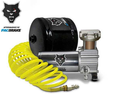 Pacbrake HP10213 Premium Dual Air Horn Kit W/Air Horn Kit (HP10073) And Onboard Air Kit (HP10163)