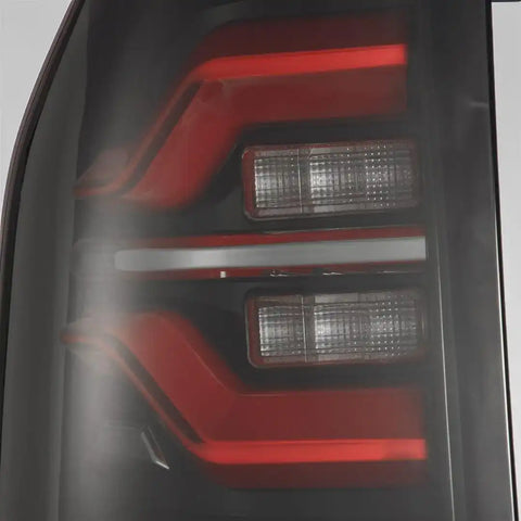 AlphaRex 672050 - LED Taillights Black-Red
