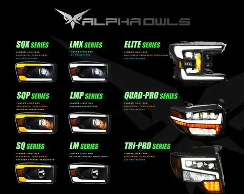 Alpha Owls 8709740 - LM Series Headlights