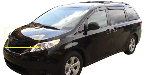 Auto Ventshade (AVS) 24160 - Bugflector II Stone/Bug Deflector 2011-2020 Toyota Sienna