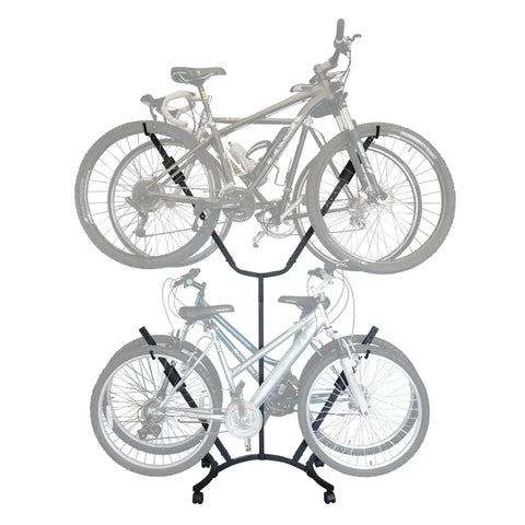 Lets Go Aero V-Tree 4 Four Bike Vertical Stack Mobile Storage Rack