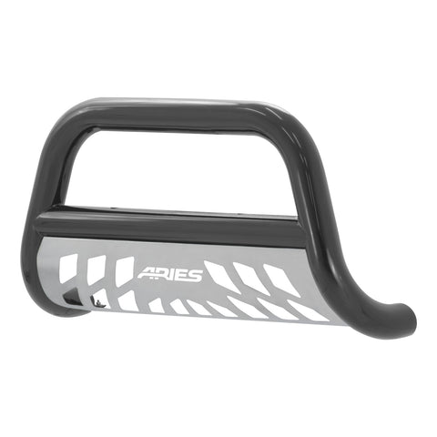 ARIES B35-4006-3 - Stealth 3 Black Stainless Bull Bar, Select Silverado, Sierra 2500, 3500 HD