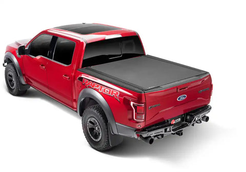 BAK Industries 80342 Tonneau Cover Revolver X4s Hard Roll Up Low Profile Black Vinyl Top With Aluminum