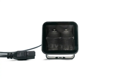 DV8 Offroad BE3EW40W UNIVERSAL 3 INCH CUBE LED LIGHT WITH FLOOD PATTERN AND POST MOUNT