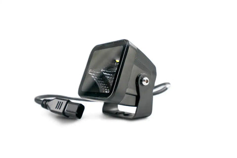 DV8 Offroad BE3EW40W UNIVERSAL 3 INCH CUBE LED LIGHT WITH FLOOD PATTERN AND POST MOUNT