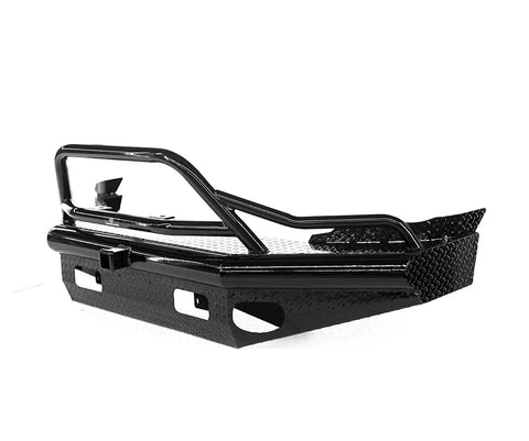 Legend BullNose Series Front Bumper; Retains Factory Tow Hook And Fog Lights;