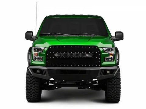 Black Horse Off Road AFB-F115 - Matte Steel Armour I Front Bumper