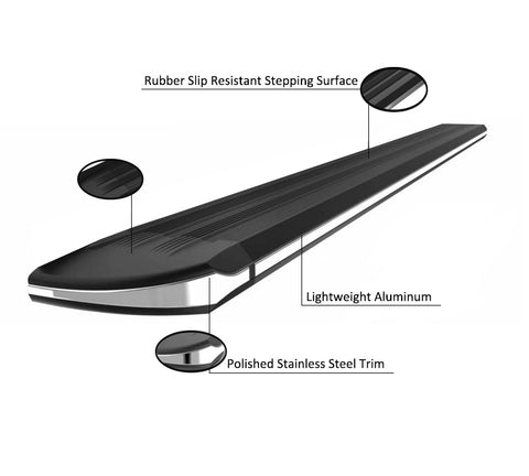 Black Horse Off Road EX-HOPI16 Exceed Running Boards