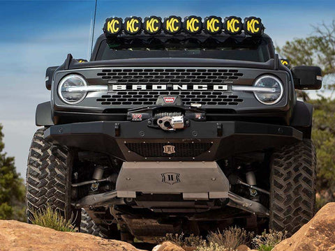 ICON Vehicle Dynamics FRDK_K40002 ICON 21-23 Bronco HOSS 1.0 Pkg 1.375-3" Lift Stage 2 Suspension System Billet