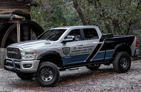 Bushwacker 70014-02 - Pocket Style Fender Flares 2004-2015 Nissan Titan Rear