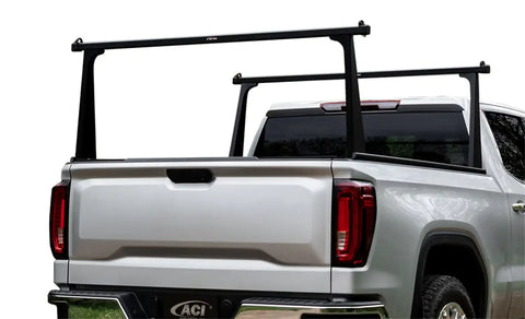 ADARAC F2020122 Black ALUMINUM PRO SERIES Truck Bed Rack Silverado/Sierra, 2500/3500 6.8 Ft. (82.2 in)