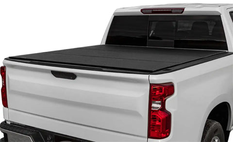 ACCESS B3020079 - LOMAX, Hard Tri-Fold Cover Black Urethane Finish Single Rail