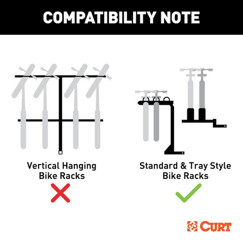 CURT 13487 - Class 3 Trailer Hitch 2in. Receiver Select Mitsubishi Outlander