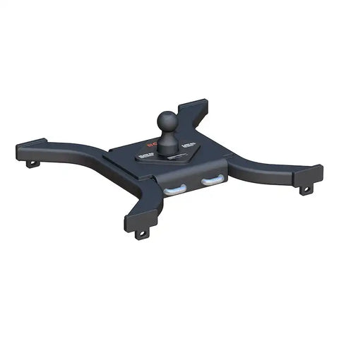 CURT 16085 Spyder 5th Wheel Rail Gooseneck Hitch with 2-5/16 Ball, 25K