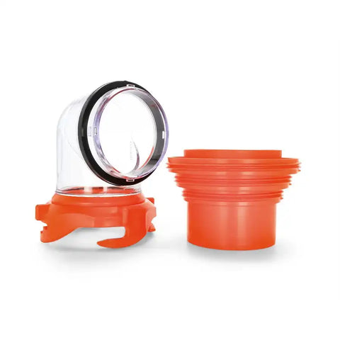 Camco 39002 Portable Waste Holding Tank Rhino , Tote Tanks 21 Gallon 2 Wheel Design Blow-Molded Polyethylene