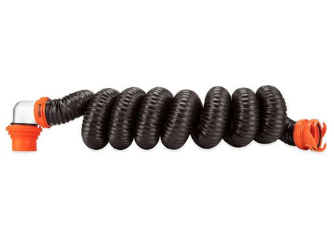 Camco 39760 RHINOFLEX SEWER HOSE KIT W/15FT HOSE AND SWIVEL FITTINGS