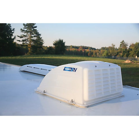 Camco 40433 Roof Vent Cover Exterior Mount Dome Type Ventilation Vented On One Sides For 14 Inch x Vents