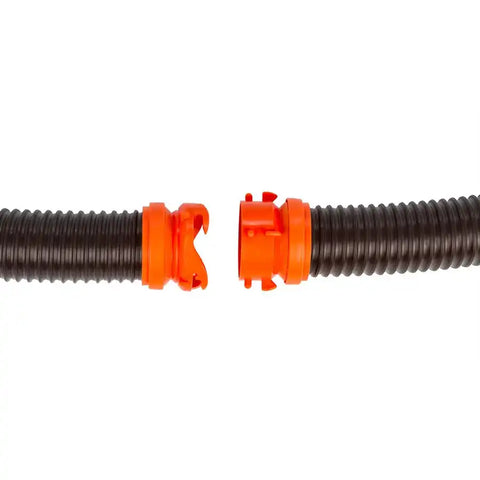Camco 39741 Sewer Hose RhinoFLEX , 20 Foot Length 23 Mils Polyolefin Reinforced With Steel Wire Black