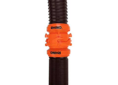 Camco 39760 RHINOFLEX SEWER HOSE KIT W/15FT HOSE AND SWIVEL FITTINGS