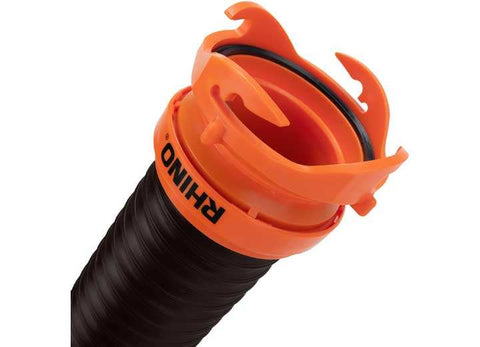 Camco 39760 RHINOFLEX SEWER HOSE KIT W/15FT HOSE AND SWIVEL FITTINGS