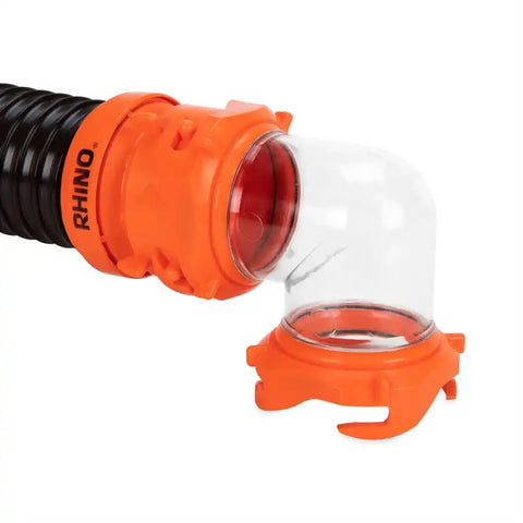 Camco 39768 Sewer Hose RhinoFLEX , Tote Tank Kit 3 Foot Length 23 Mils