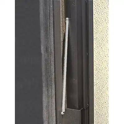 Camco 44133 Screen Door Closer Dual Spring Action With Installation Hardware English/ French Language Packaging