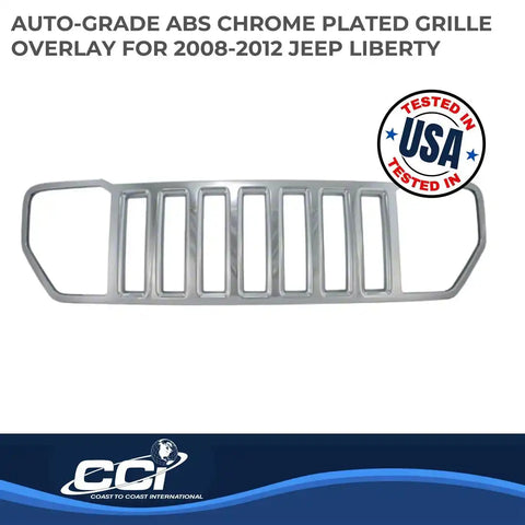 Coast To IWCGI55 Overlay Horizontal Bar Style 1 Piece Chrome Plated ABS Plastic