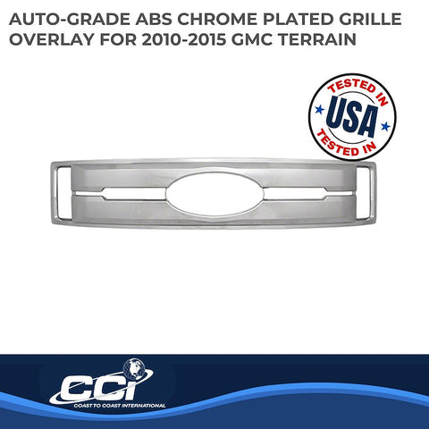 Coast To IWCGI147 Overlay Bar Style 1 Piece With Emblem Cutout 17-22 Ford Super Duty