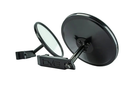 DV8 Offroad D-JP-190049-A 07-21 Jeep Wrangler JK/JL Trail Mirrors for Picatinny Rail