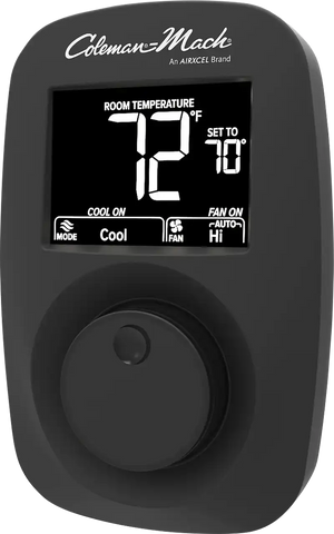 DIGITAL  HEAT PUMP  T-STAT  BLACK