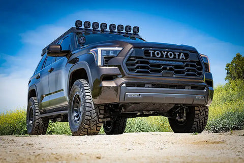 ICON Vehicle Dynamics FRDK_K53237 ICON 2023 Toyota Sequoia 3-4.5" Lift Stage 7 Suspension System Billet