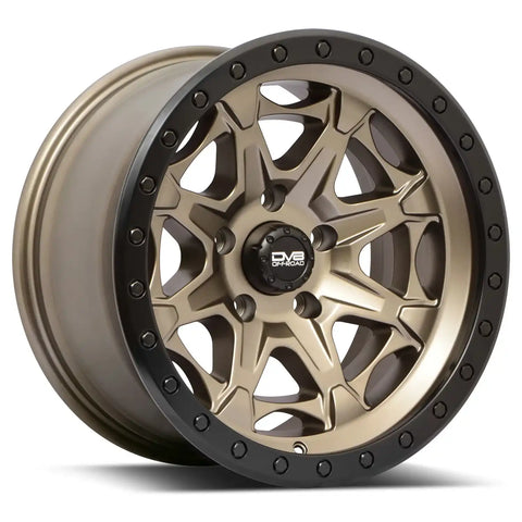 DV8 Offroad 886A-7908312 886 Sim Beadlock Matte Bronze 17 X 9 BP:6X139.7 OS:-12