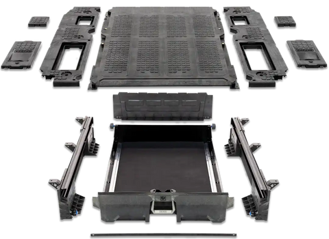 Decked YG5 Bed Drawer 1000 Pound Load Full Bed Deck Unit/ 400 Pound Load