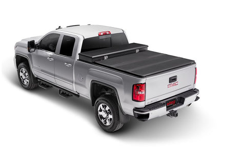Extang 84455 - Solid Fold 2.0 Toolbox 14-18 (19 Leg/Lim) Silv/Sierra 1500/15-19 HD 8'