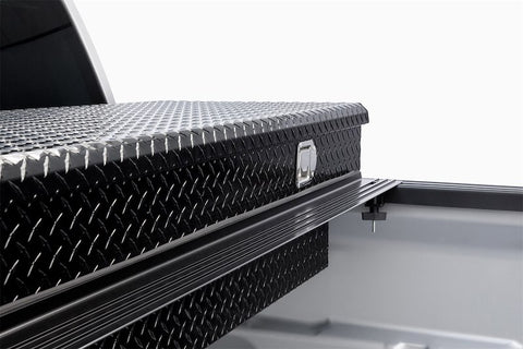 Extang 84455 - Solid Fold 2.0 Toolbox 14-18 (19 Leg/Lim) Silv/Sierra 1500/15-19 HD 8'