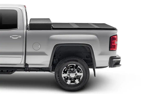 Extang 84450 - Solid Fold 2.0 Toolbox 14-18 (19 Leg/Lim) Silv/Sierra 1500/15-19 HD 6'6"