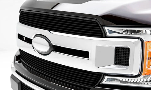 T-Rex Grilles 20571B Billet Grille, Black, Aluminum, 2 Pc, Insert