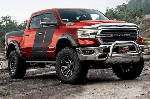 Bushwacker 40139-02 DRT STYLE FENDER FLARE - 2Pc Front