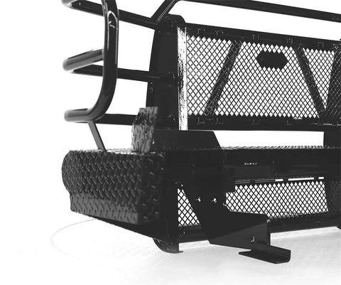 Legend Series Front Bumper; Must Remove Factory Tow Hook And Fog Lights;
