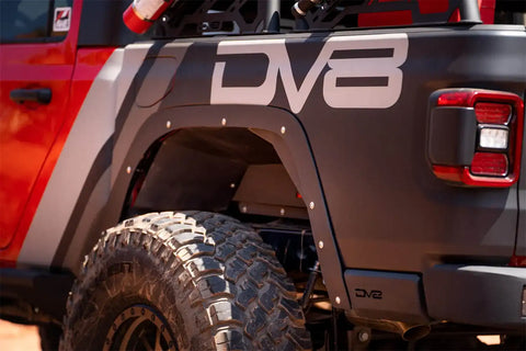 DV8 Offroad FDGL-03 20-22 JEEP GLADIATOR JT FENDER DELETE SET FRONT AND REAR