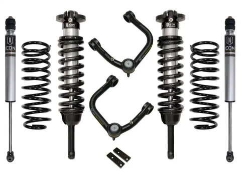 ICON Vehicle Dynamics K53062T ICON 2010-2023 Toyota 4Runner/2010-2014 Toyota FJ Cruiser 0-3.5" Lift Stage 2 Suspension System Tubular UCA