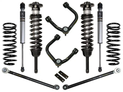 ICON Vehicle Dynamics FRDK_K53063T ICON 2010-2023 Toyota 4Runner/2010-2014 Toyota FJ Cruiser 0-3.5" Lift Stage 3 Suspension System Tubular UCA