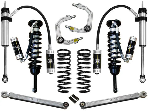 ICON Vehicle Dynamics FRDK_K53065 ICON 2010-2023 Toyota 4Runner/2010-2014 Toyota FJ Cruiser 0-3.5" Lift Stage 5 Suspension System Billet UCA