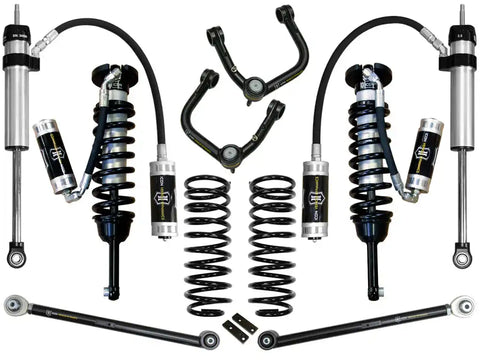 ICON Vehicle Dynamics FRDK_K53065T ICON 2010-2023 Toyota 4Runner/2010-2014 Toyota FJ Cruiser 0-3.5" Lift Stage 5 Suspension System Tubular UCA